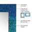 Miroir d'appoint mural Brazoria