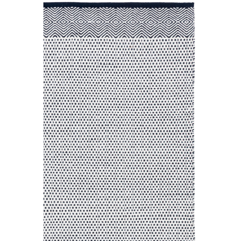 Kilim 855 Hand Woven 60% Cotton; 40% Wool Geometric Shapes Rug, Rectangle 4' x 6'