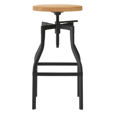 Sevilla Adjustable Height Counter Stool with Metal Frame