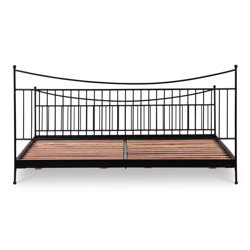 Monet Queen Bed Black, King