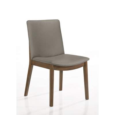 Chaise d'appoint rembourrée en cuir Fairhaven