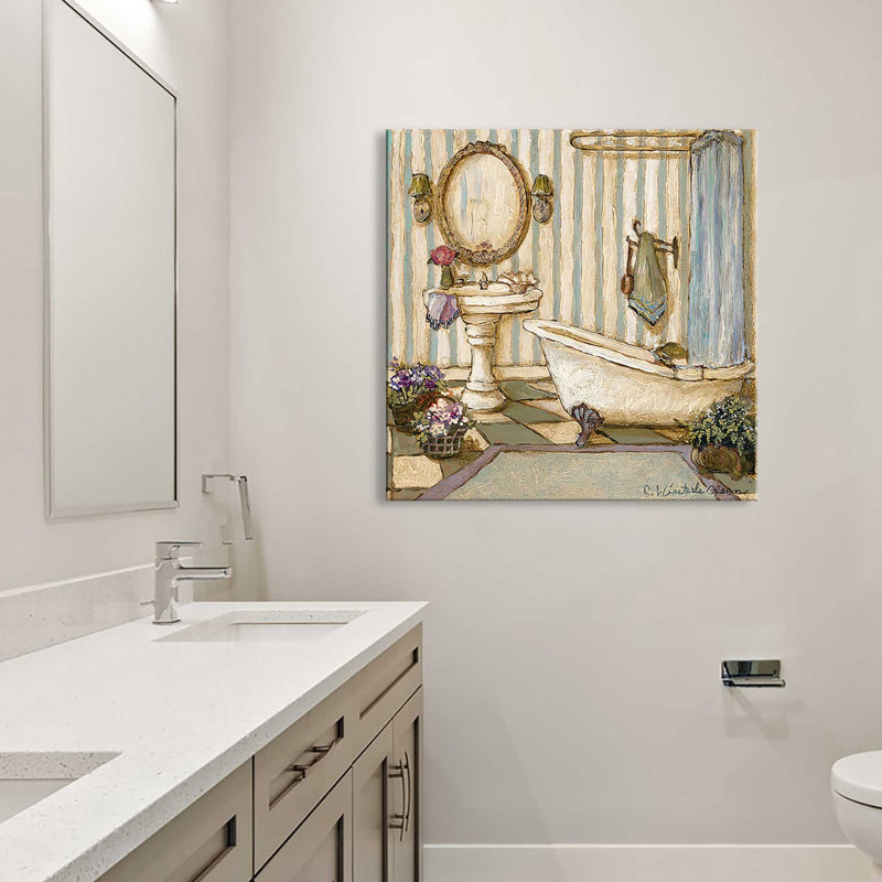 «Her Sanctuary II (Square)» par Charlene Olson, reproduction, Toile tendue, H 18 po x l 18 po x P 1 po