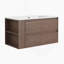 Meuble-lavabo mural 36 po avec lavabo en céramique-704361448