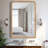 Bathroom/Vanity Wall Mirror with Wood Frame-2081006780-2093177360