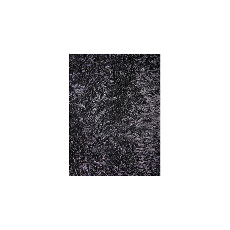 Tapis noir en laine tissé à la main 7 pi 9 po x 10 pi 6 po Macdougal, 7 pi 9 po X 10 pi 6 po