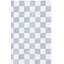 Tapis bleu clair / ivoire touffeté à la main en laine / coton MSR4760 Chelsea Stewart-90584663