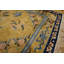 Vintage Silk Chinese Floral Knotted Rug