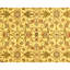 Hand Knotted Wool Oriental Area Rug in Gold And Green