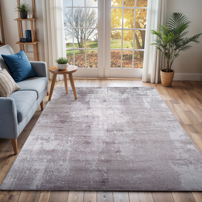 Roudebush Machine Woven Aqua Rug