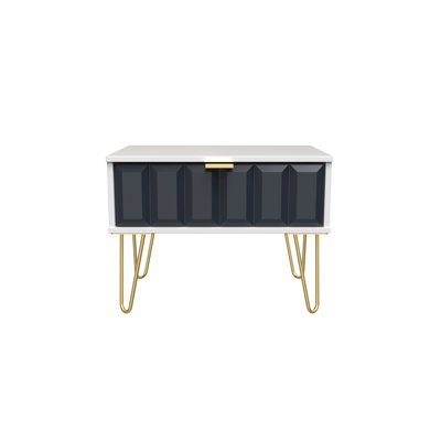 Allem 58cm W Manufactured Wood Bedside Table