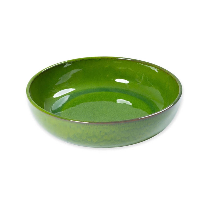 Latitude Vive Cateluta Ceramic Serving Bowl, Green