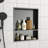 Stainless Steel Shower Niche , Gunmetal Black-1865775668-1865775667