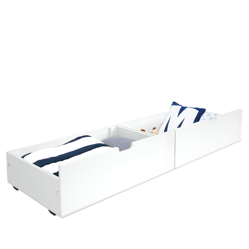 Borg Underbed Storage Drawers, White