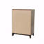 Commode 1 pièce 5 tiroirs avec rangement en bois massif
