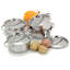Demeyere Resto 4-piece 0.58 qt Stainless Steel Mini Pot Set