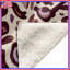 Couvertures à motif floral abstrait-123326010