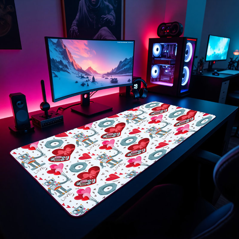 Polyester Desk Pad, 23.6x13.8
