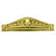 AMERICANA BIN PULL IN FLORENTINE GOLD PLATE