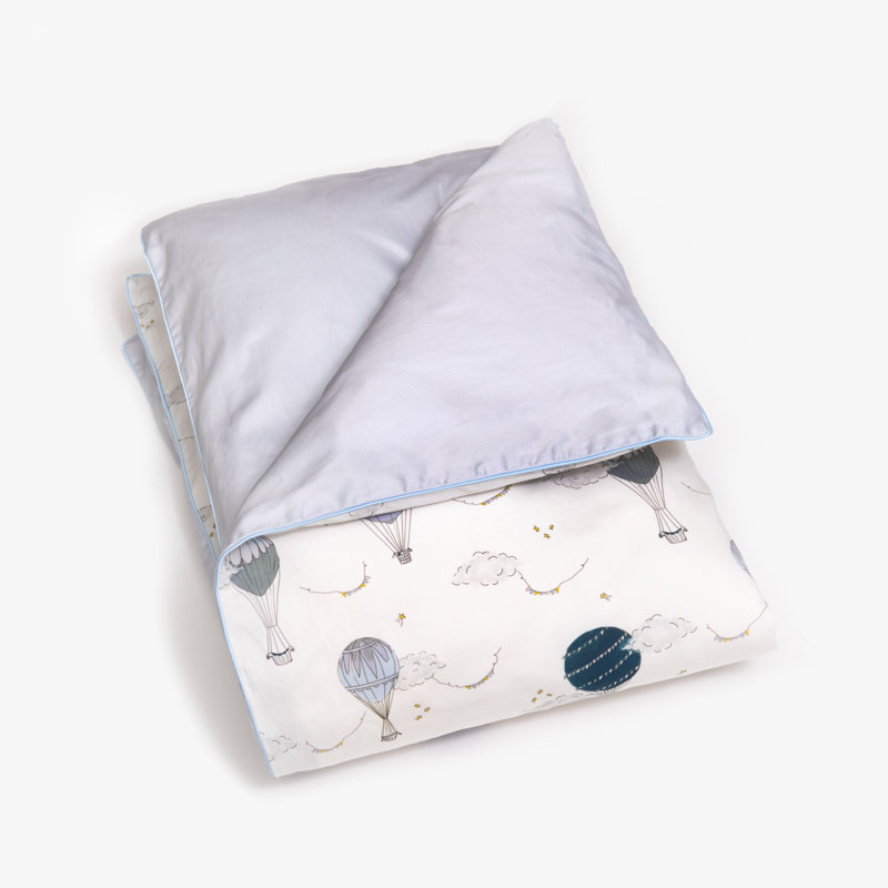 Couette tactile pour tout-petits, bleu, Blue
