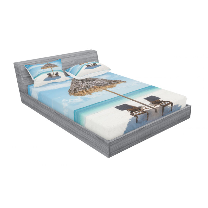 Microfiber Sheet Set, Full Sheet Set with Fitted Sheet