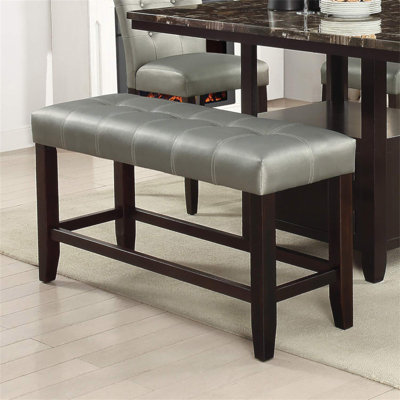Banc de salle à manger à hauteur de comptoir 1 pièce