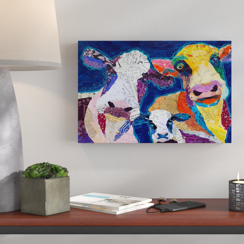 Elizabeth St. Hilaire - Wrapped Canvas Painting, 30cm H x 45cm W x 3.81cm D
