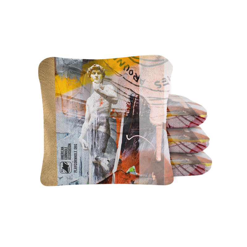 Sacs de cornhole Roman Grunge Synergy Pro, Orange