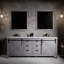 Meuble-lavabo double Shelter-114672981-114672982-109307446