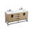 Eugene 60" Double Bathroom Vanity Set-2044634960