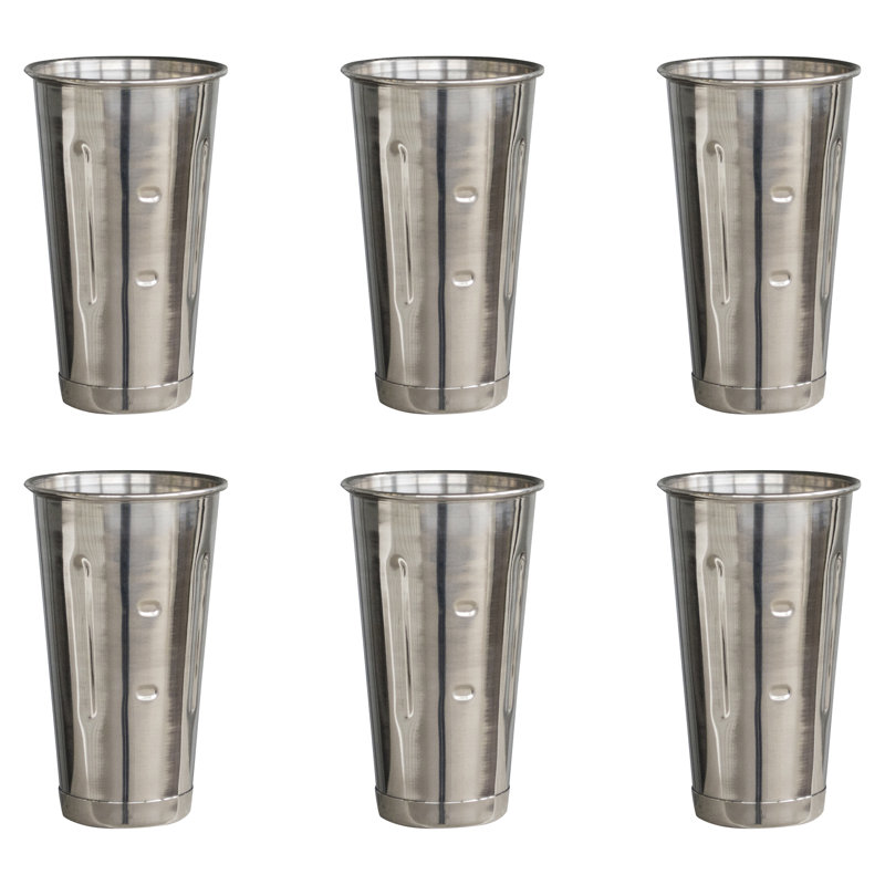 Brandwein 30oz. Stainless Steel Drinking Glass Set