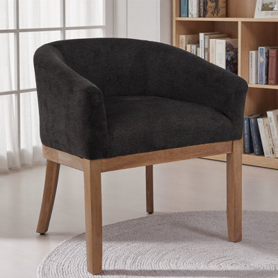 Chaise demi-tonneau Mid-Century