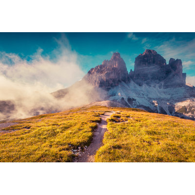 Lerner Evening In The National Park - Wrapped Canvas Print