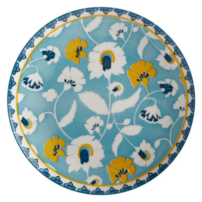 Maxwell & Williams Rhapsody dinner plate, porcelain, blue, 26.5cm