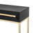 Entryway Table, Console Table With Two Drawers, Retro Hallway Table With Striking Geometric Design For Entryway And Living Room-1426863144