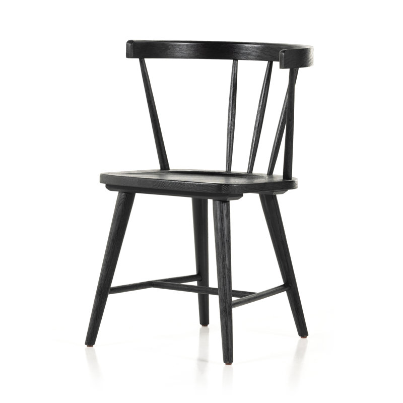 Naples Dining Chair, Black Oak