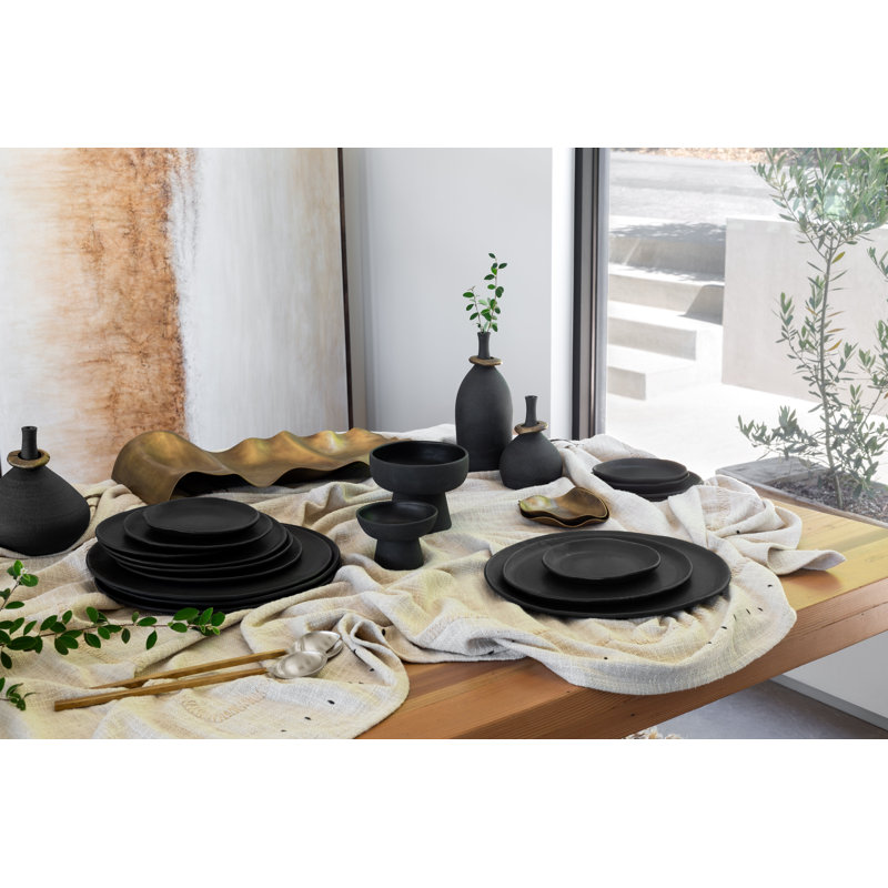 Mona Vessels Set, Raw Blanc
