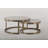 Eveanna Marble Top Nesting Coffee Table