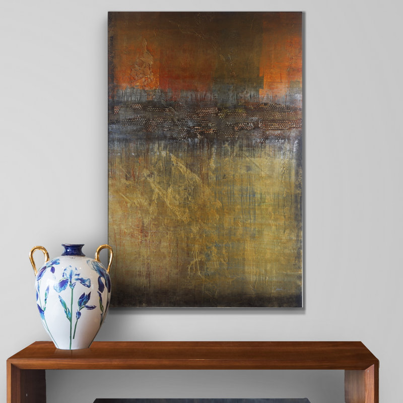 « galaxy 500 », peinture sur toile tendue, H 12 po x l 8 po x P 1 po