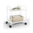19.49'' H x 16.93'' W Utility Cart with Wheels-111989599