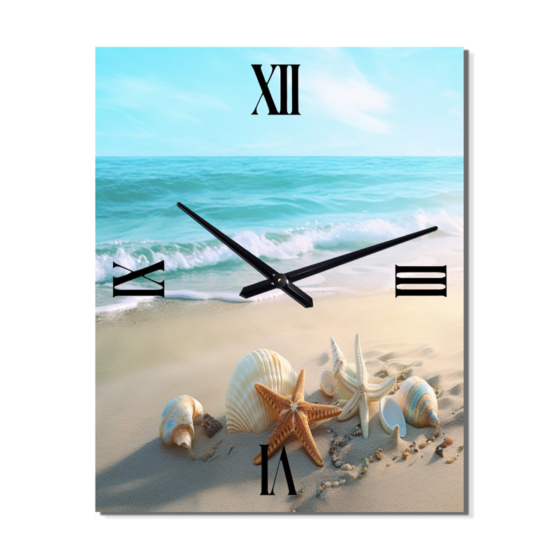 Horloge murale Inzillo - Paysages, H 40 po x l 30 po x P 1 po