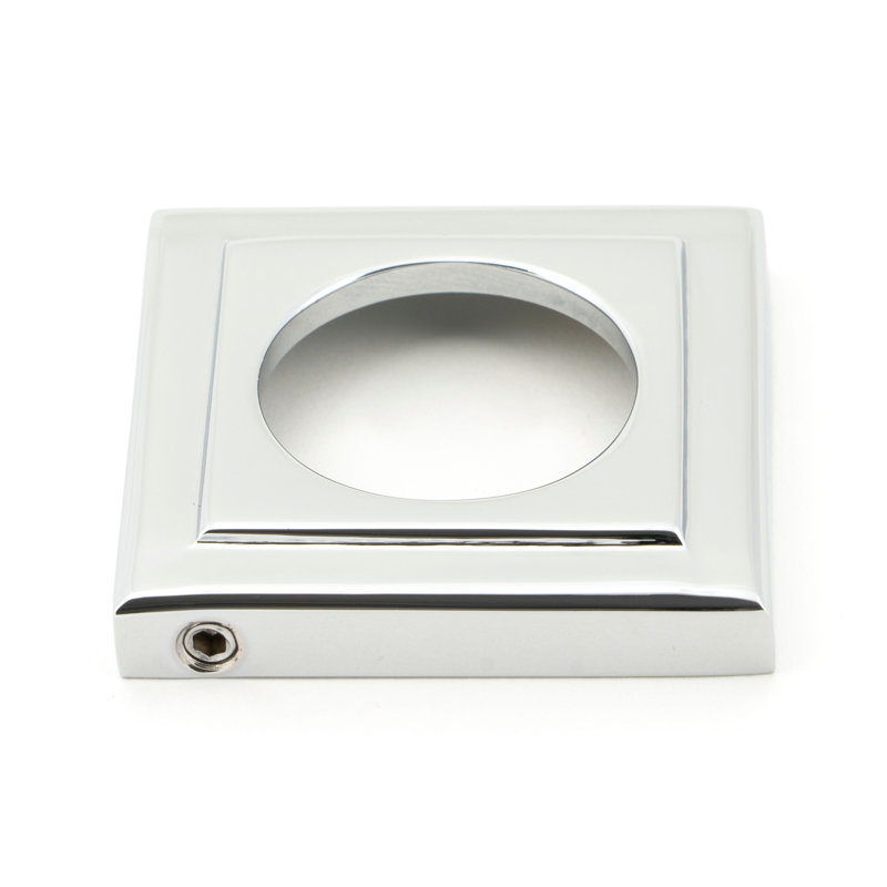 Avon Latch Right Hand Door Handle, Polished Chrome
