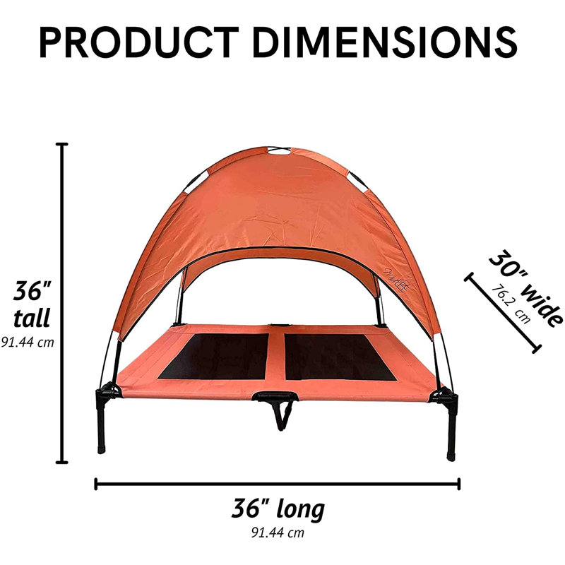 Polyester Pet Bed, Large (36" W x 30" D x 36" H)