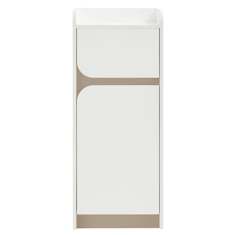 Armoire de rangement Juwaan, Blanc