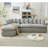 127'' Large Sectional Sofa