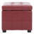 Graysie Faux Leather Ottoman-1421516753