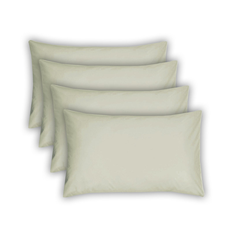 68 Pick Standard Pillowcase (4 Pcs) - Ivory, Pink