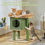 Arbre à chat pour chat d'intérieur, tour à chat 26 po avec grand perchoir, condo privé, petit chat