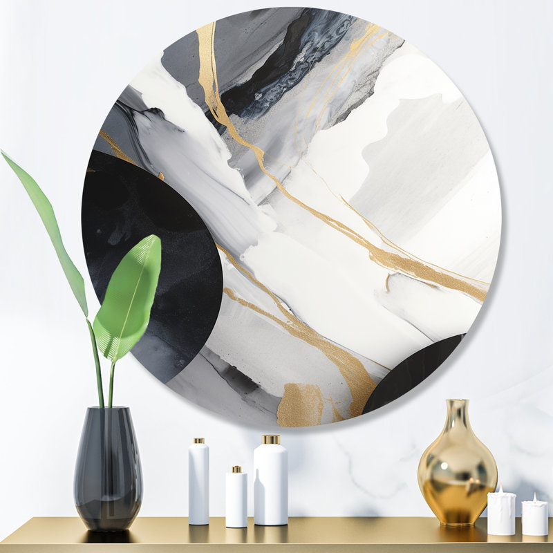 Décoration murale Harmony of Marble I, H 16 po x l 16 po x P 1 po