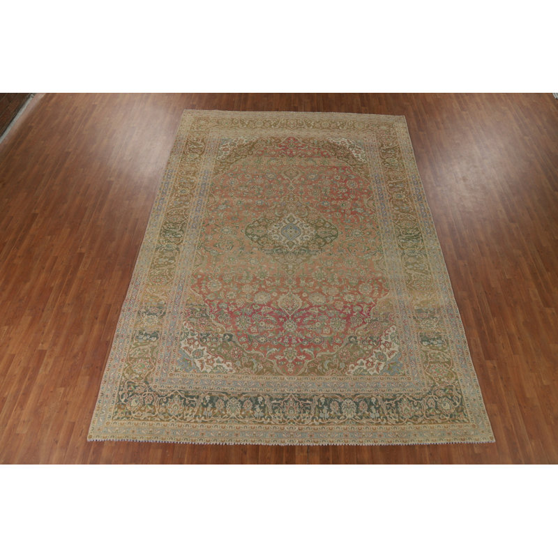 Tapis traditionnel patiné 9 x 13