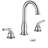Widespread Bathroom Faucet with Drain Assembly-86862887
